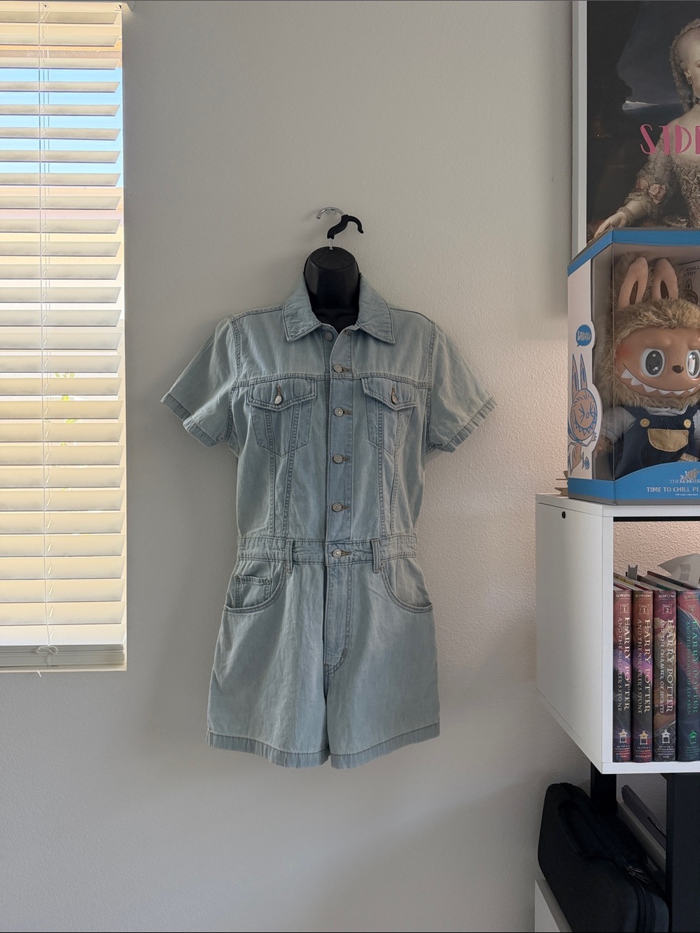 Levi's Light Blue Denim Shirt with Red Label